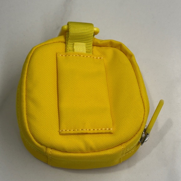 NWOT Lululemon Be Happy Nano Pouch Yellow - Picture 4 of 6